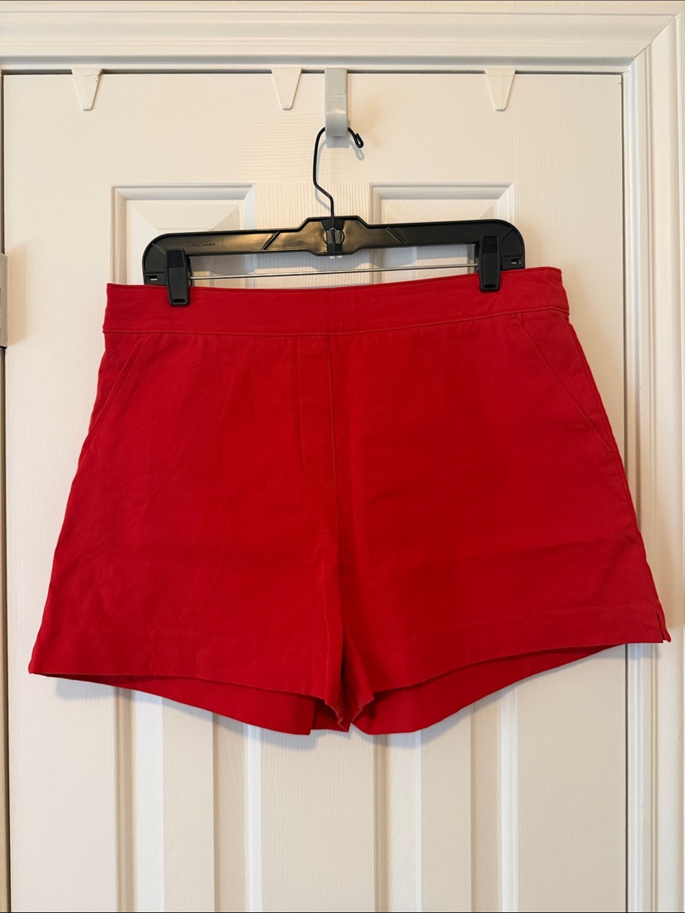 SPANX Red High-Waist Shorts